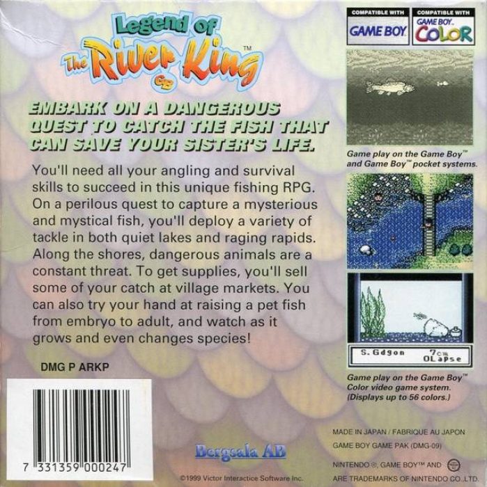 Legend of the River King GB dos