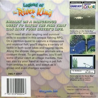 Legend of the River King GB dos
