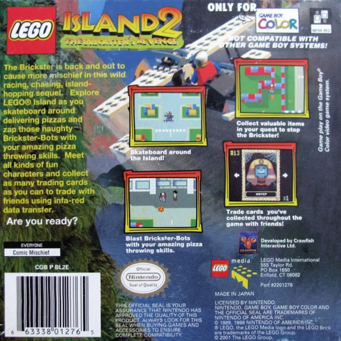 LEGO Island 2 : The Brickster's Revenge - Dos