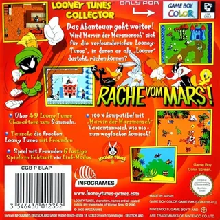 Looney Tunes Collector : La Revanche des Martiens ! dos
