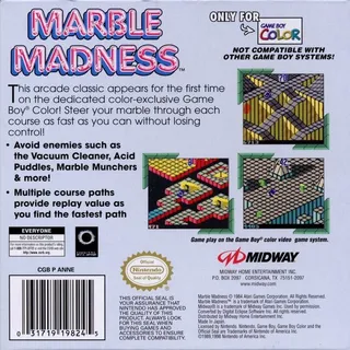 Marble Madness dos