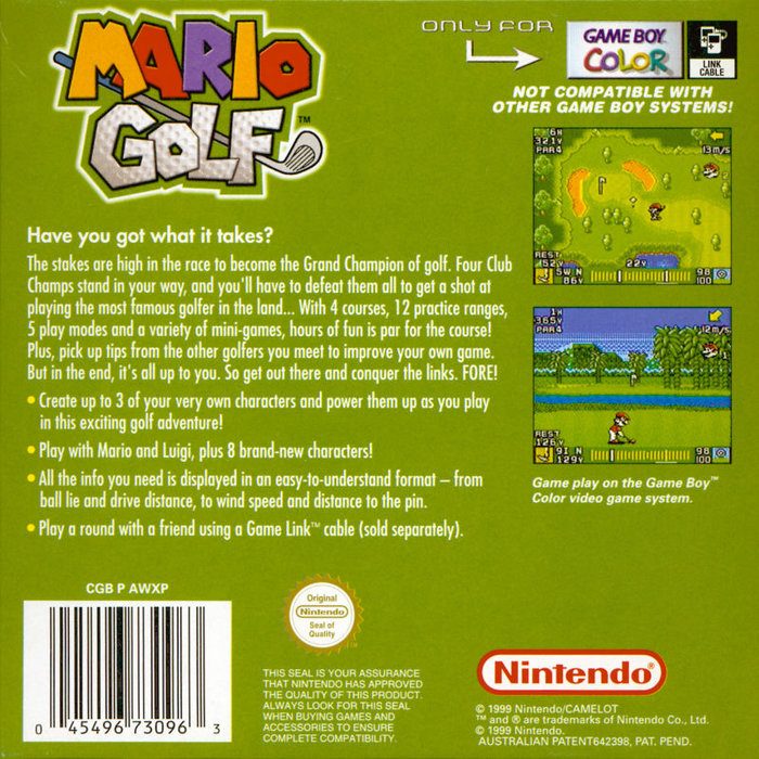 Mario Golf dos