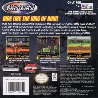 Mat Hoffman's Pro BMX dos