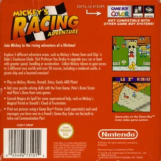Mickey's Racing Adventure dos