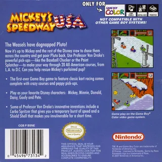 Mickey's Speedway USA dos