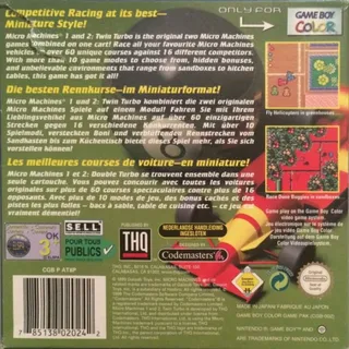 Micro Machines 1&2 - Twin Turbo dos
