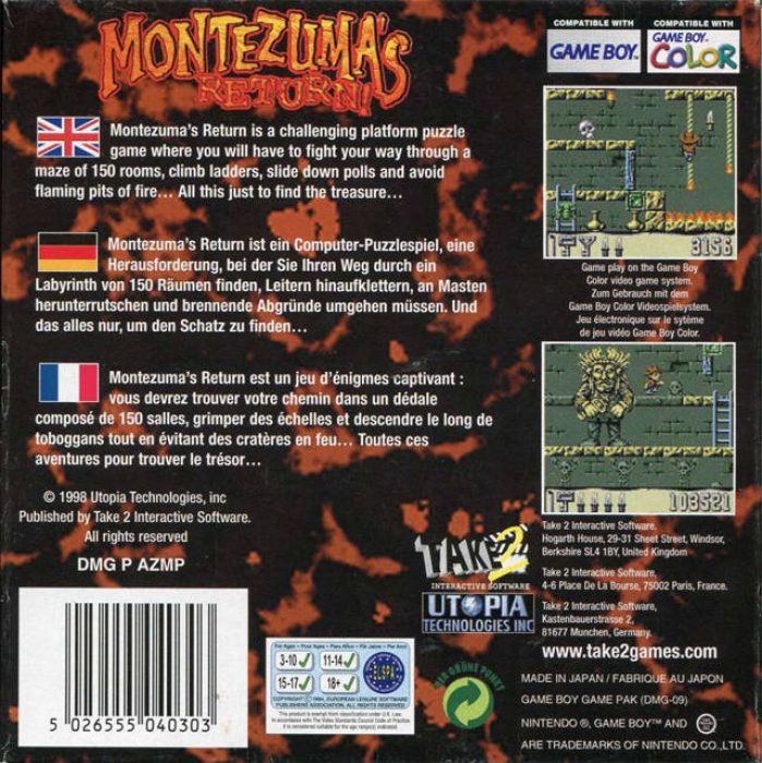 Montezuma's Return! dos
