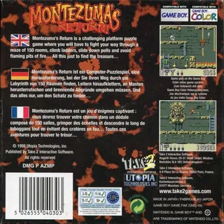 Montezuma's Return! dos