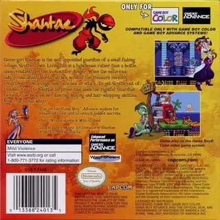 Shantae (Prototype) dos