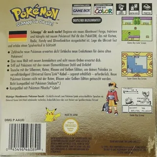 Pokémon : Version Or dos