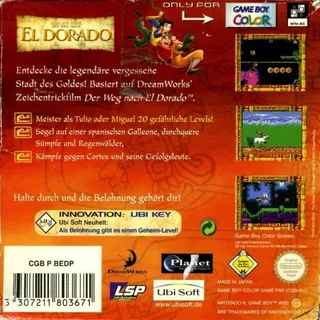 Pour l'Or et la Gloire : La Route d'Eldorado dos