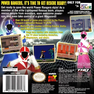 Power Rangers : Lightspeed Rescue dos