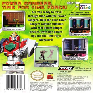 Power Rangers : Time Force dos