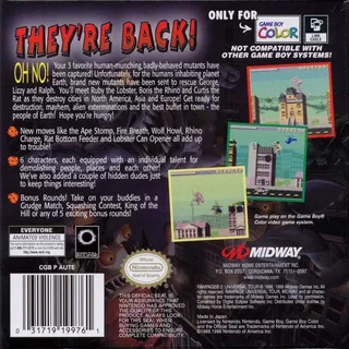 Rampage 2 : Universal Tour dos