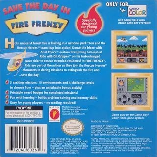 Rescue Heroes : Fire Frenzy dos