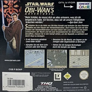 Star Wars Episode 1 : Obi-Wan's Adventures dos