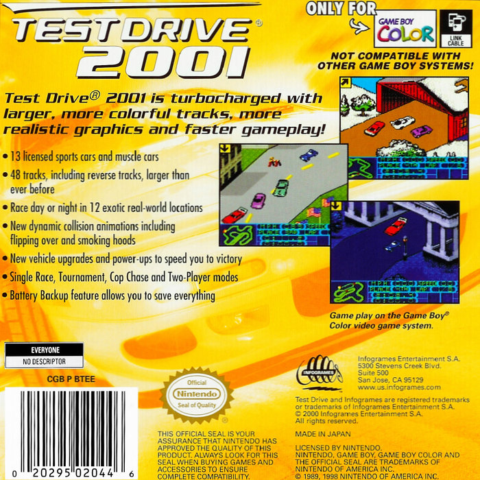 Test Drive 2001 - Dos