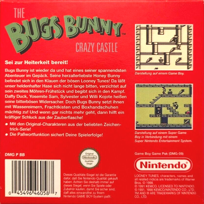 The Bugs Bunny Crazy Castle - Dos