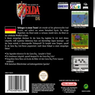 The Legend of Zelda : Link's Awakening DX dos