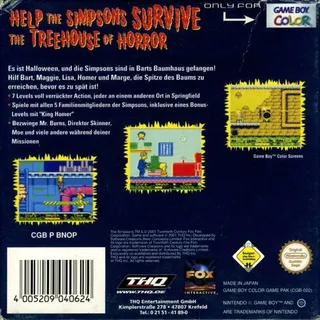 The Simpsons : Night of the Living Treehouse of Ho dos