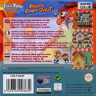 Tiny Toons - Dizzy's Candy Quest dos