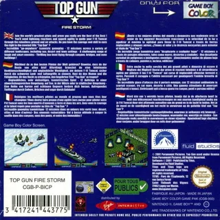 Top Gun : Fire Storm dos