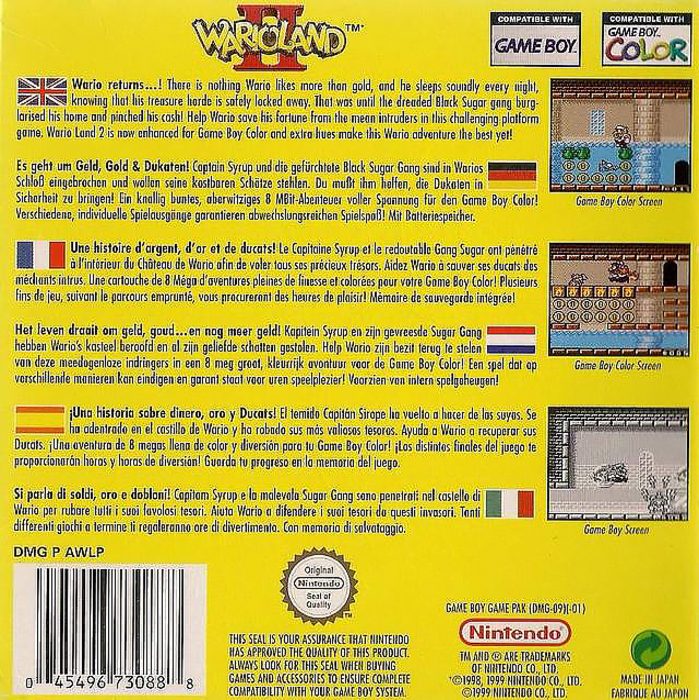 Wario Land II dos