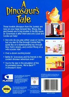 A Dinosaur's Tale dos