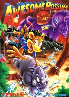 Awesome Possum Kicks Dr. Machino's Butt