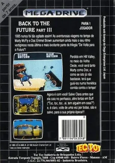Back to the Future Part III dos
