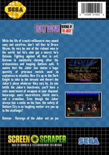 Batman : Revenge of the Joker dos