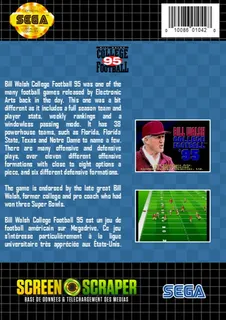 Bill Walsh College Football 95 dos
