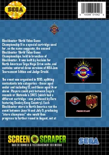 Blockbuster World Video Game Championship II dos