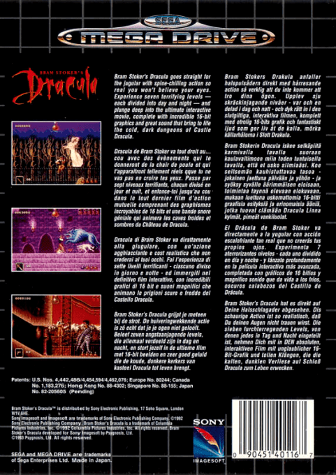 Bram Stoker's Dracula - Dos