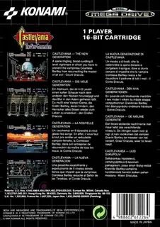 Castlevania : Bloodlines dos