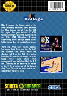 Coach K College Basketball dos