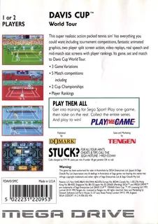 Davis Cup Tennis ~ Davis Cup World Tour dos