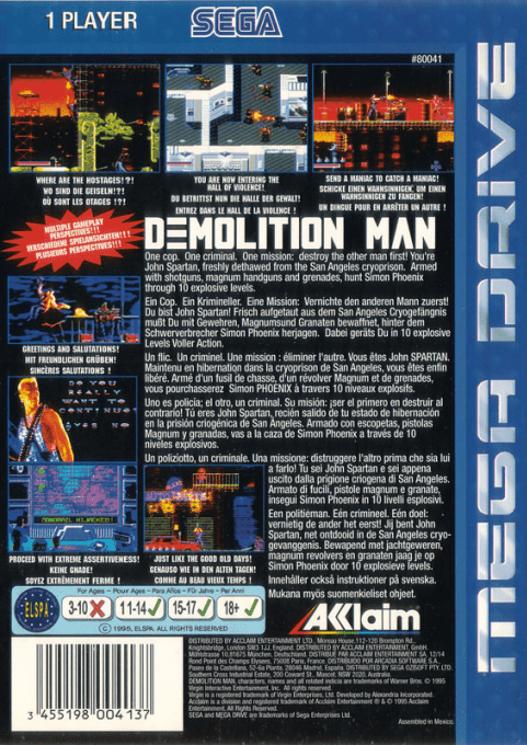 Demolition Man - Dos