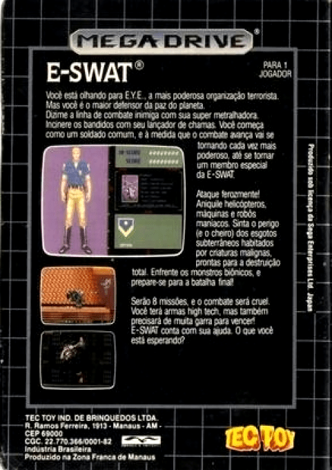 ESWAT : City Under Siege - Dos