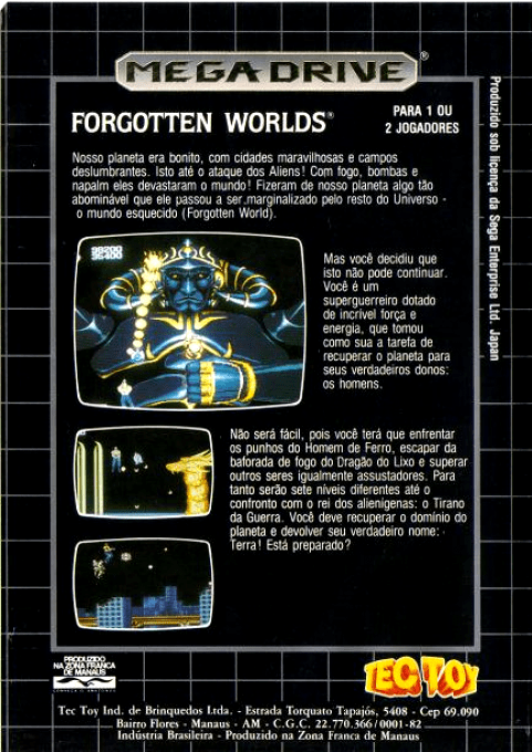 Forgotten Worlds - Dos