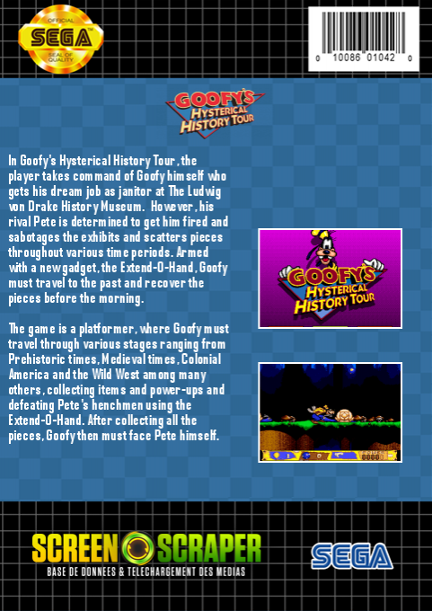 Goofy's Hysterical History Tour - Dos