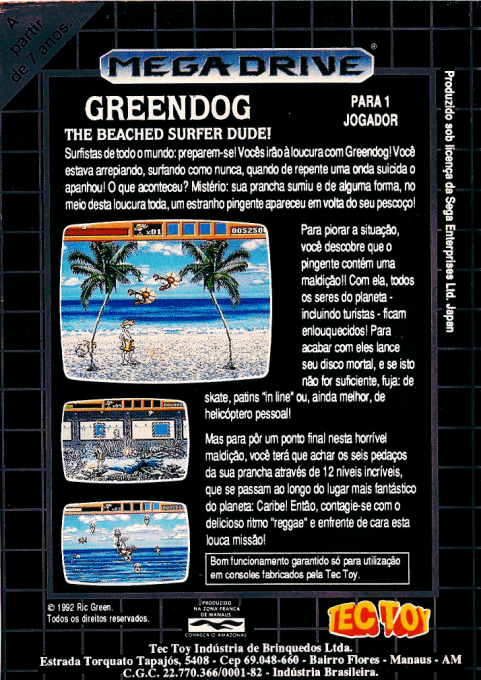 Greendog : The Beached Surfer Dude! - Dos
