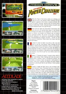 Jack Nicklaus' Power Challenge Golf dos
