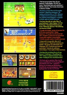 John Madden Football '92 dos