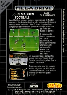 John Madden Football dos
