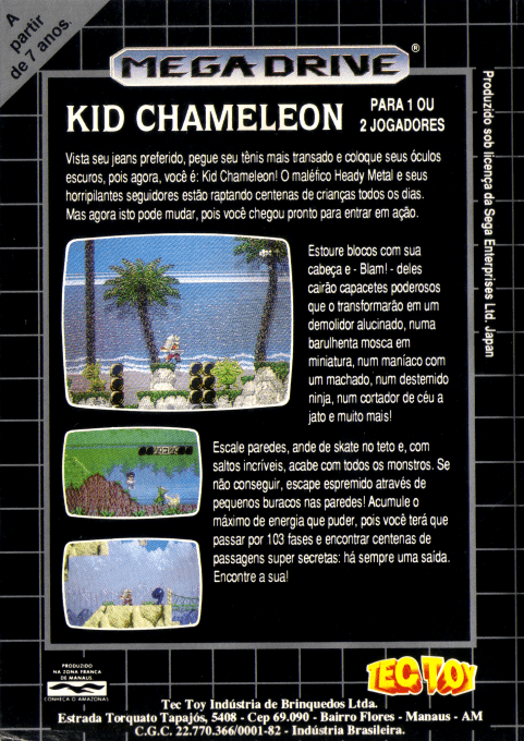 Kid Chameleon - Dos