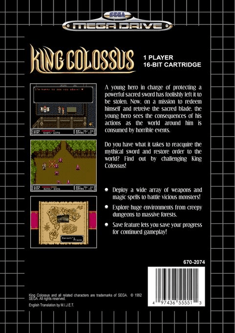 King Colossus - Dos