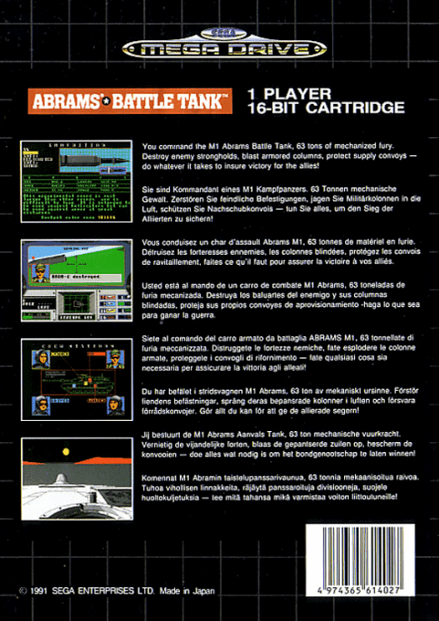 M-1 Abrams Battle Tank - Dos