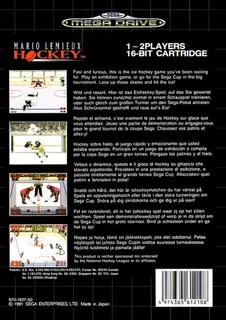Mario Lemieux Hockey dos
