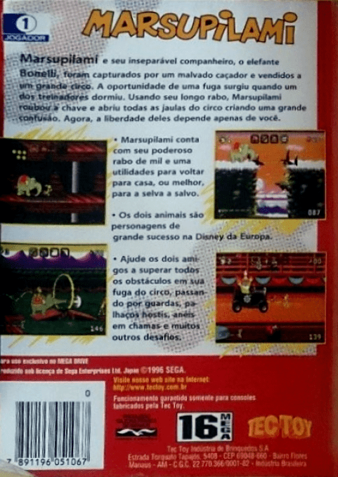 Marsupilami - Dos